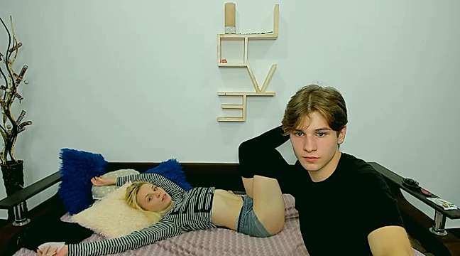 Nora And Kult Naked Stripping On Cam For Live Sex Video Chat