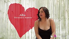 Big dicked black guy breaks Alba’s teen pussy