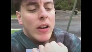 Leather bound dom fucks unsuspecting teen