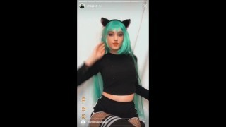 Petite Ahegao Hentai OwO Girl Hot