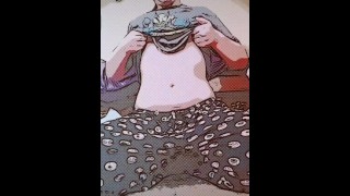 Showing what my tits look like with the comic filter
