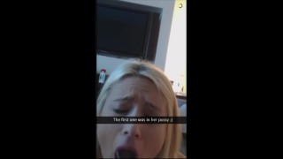 Snapchat – GF and Lover Message Her BF