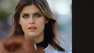 Alexandra Daddario Cum Tribute Insta actress