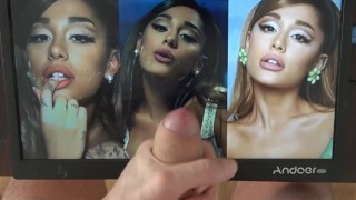 Cum Tribute Ariana Grande