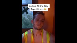 HOT VERBAL COLLEGE TWINK NUDE TikTok Model @GayWolfTok