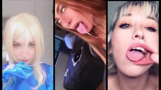 JXHXN – ULTIMATE Tik Tok Ahegao TEENS COSPLAY COMPILATION ( SEXY HENTAI GIRLS AHEGAO FACE TIKTOK )
