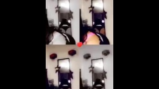 Thickest TikToker shows off huge ass