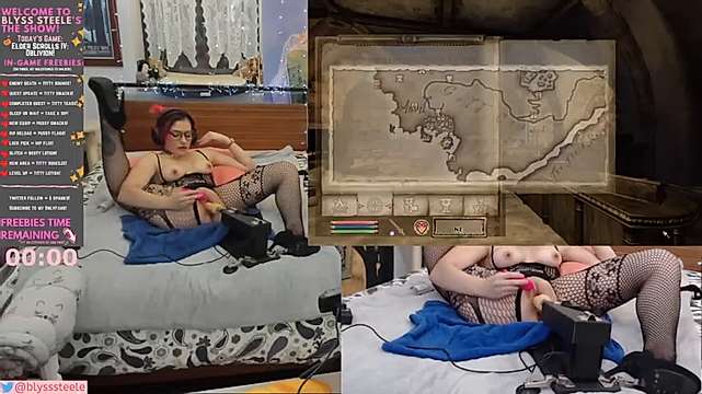 BlyssSteele naked stripping on cam for live sex video chat