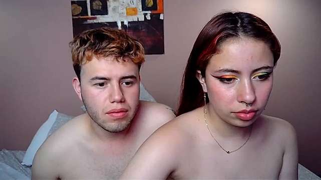 CodyBanzAndScarlettRoss naked stripping on cam for live sex video chat