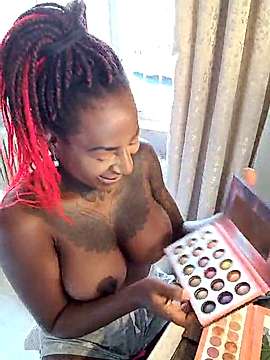 JosyBlack naked stripping on cam for live sex video chat