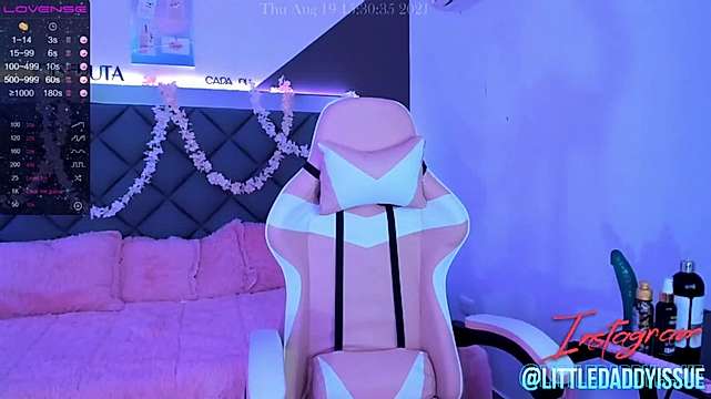 littledaddyissue naked stripping on cam for live sex video chat
