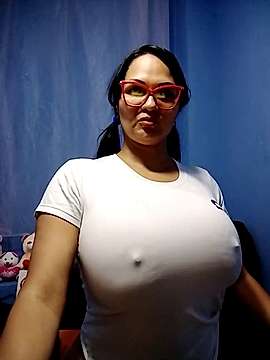 MilaMilano naked stripping on cam for live sex video chat