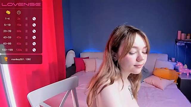 MilenaSaint naked stripping on cam for live sex video chat