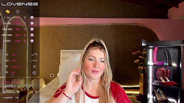 MollyRivers naked stripping on cam for live sex video chat