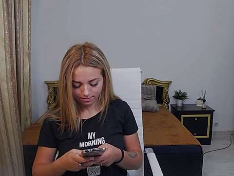 BarelyLegal naked stripping on cam for live sex video chat