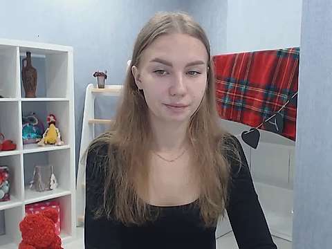 KatrinNovak naked stripping on cam for live sex video chat