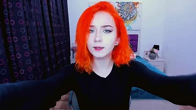 EveJune naked stripping on cam for live sex video chat