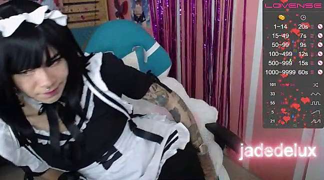 jadedelux naked stripping on cam for live sex video chat