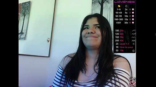 XlucianaPretty naked stripping on cam for live sex video chat