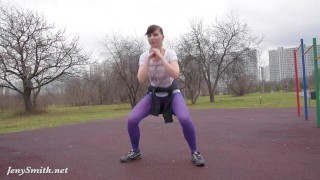 Jeny Smith – pantyhose training