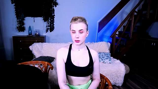 Praying4Clemency naked stripping on cam for live sex video chat