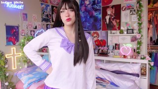 SUCCUBUS SITS ON YOU! (POV) – INDIGO WHITE