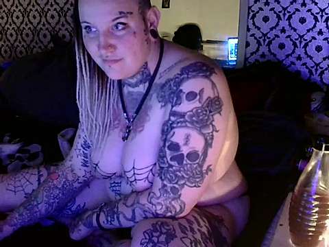 TatooShieldmaid94 naked stripping on cam for live sex video chat