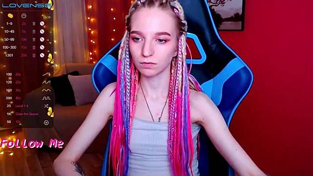 YourChloeDevil naked stripping on cam for live sex video chat