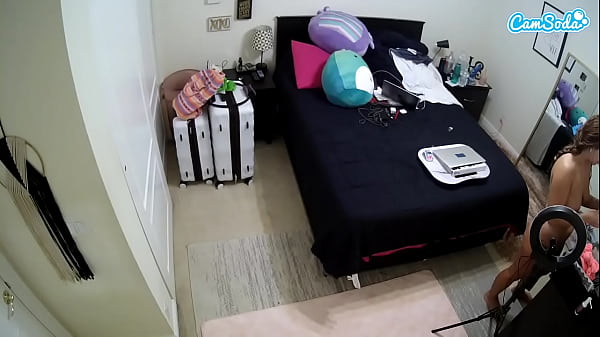 sorority security cam caught co-ed doing nude yoga