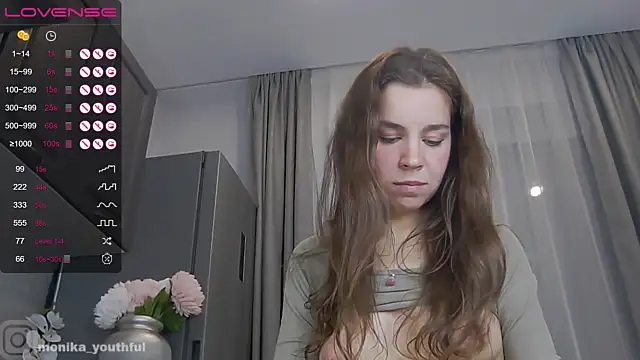 Monika_youthfulll naked stripping on cam for live sex video chat