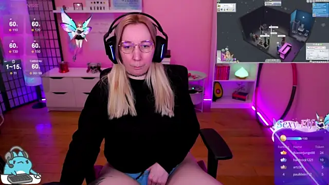JustKerry naked strip on webcam for live sex chat