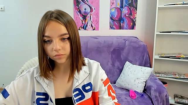 AminaTaylor naked stripping on cam for live sex video chat
