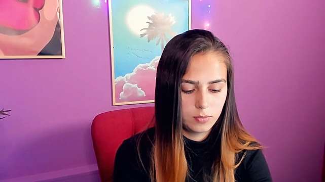 KiraLeclerc naked stripping on cam for live sex video chat