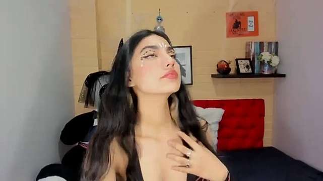 Astropearl naked stripping on cam for live sex video chat