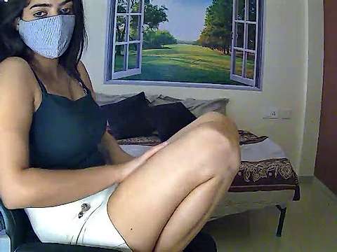 KismatKaur naked stripping on cam for live sex video chat