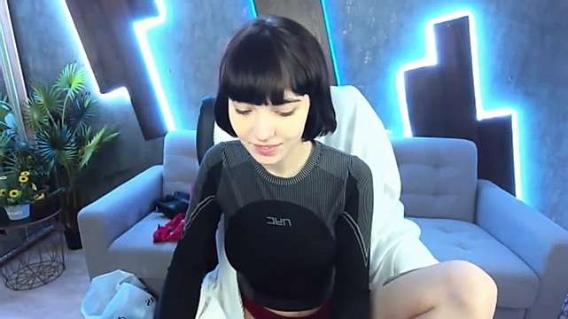 LittleBunnyX naked stripping on cam for live sex video chat